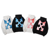 Chalk Arrow Graphic Fleece Hoodie