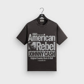 Kith Records for Johnny Cash American Rebel Vintage Tee - Black
