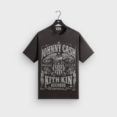 Kith Records for Johnny Cash Outlaw Records Vintage Tee - Black