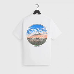 KITH 26ss Tokyo limited edition Fuji Mountain printed pure cotton casual men's short sleeved digital printed couple T-shirt