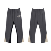 GALLERY Fashion DEPT Splicing Drawstring Pants Micro Pull Casual Pants High Street Men's and Women's Pure Cotton Loop Pants