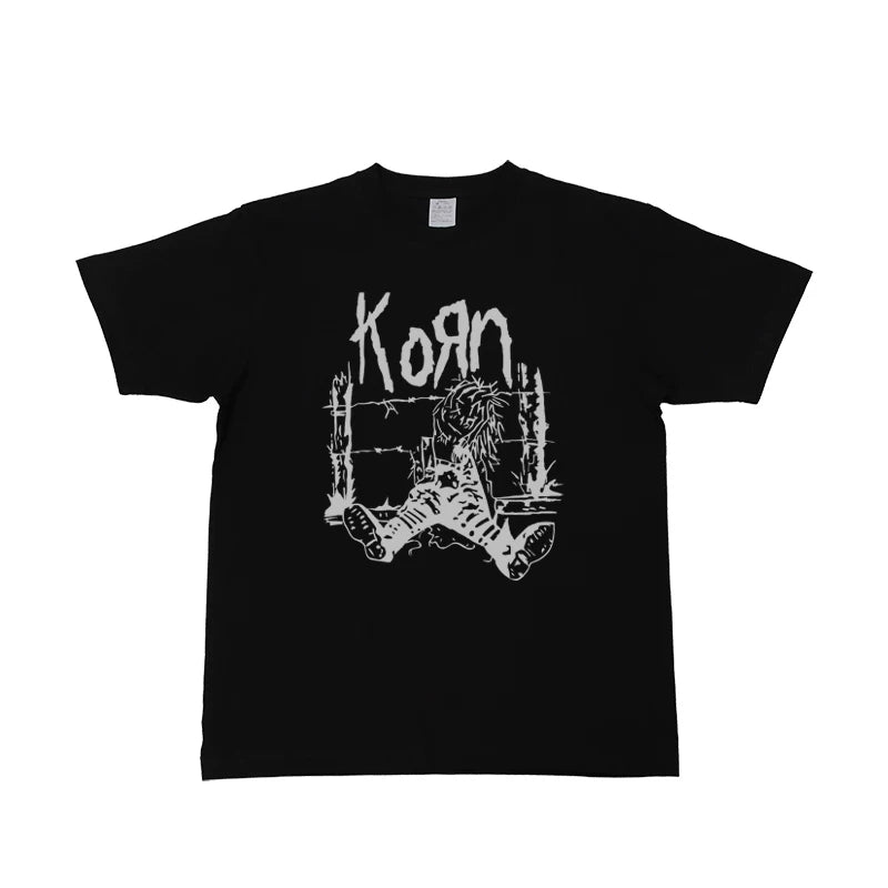 Metallica Guns N' Roses AC/DC Dark Rock Band Cotton T-Shirt