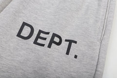 Gallery Trendy Dept Basic Alphabet Logo Slogan Printed Knife Cutting Shorts Cotton Casual Pants Pentagram Pants