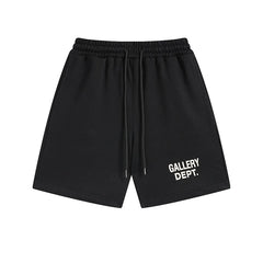 GALLERY Fashion DEPT Letter Logo Printed Casual Shorts Cotton Casual Shorts Summer Loose Pentagram Pants
