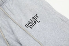 GALLERY American Trendy DEPT Basic Small Letter Printed Casual Pants Spring and Autumn Thin Leg Tights Pants