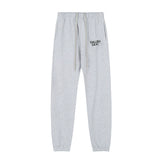 GALLERY American Trendy DEPT Basic Small Letter Printed Casual Pants Spring and Autumn Thin Leg Tights Pants