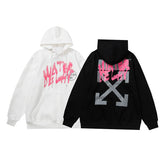 Red Arrow Graphic Fleece Hoodie