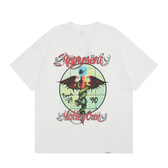 REPRESENT, a trendy European and American brand, has released a new summer short sleeved T-shirt featuring the Motley Crue clown band for both men and women