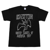 Classic Rock Band Graphic T-Shirt