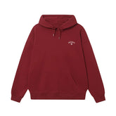 NOAH White Cross Logo Hoodie
