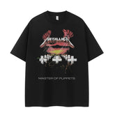 Metallica Vintage Rock Graphic T-Shirt