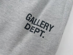 GALLERY Fashion DEPT Letter Printed Logo Drawstring Pants Casual Pants Pure Cotton looped Men's and Women's Leg Tights