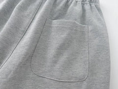 GALLERY Fashion DEPT Letter Printed Logo Drawstring Pants Casual Pants Pure Cotton looped Men's and Women's Leg Tights
