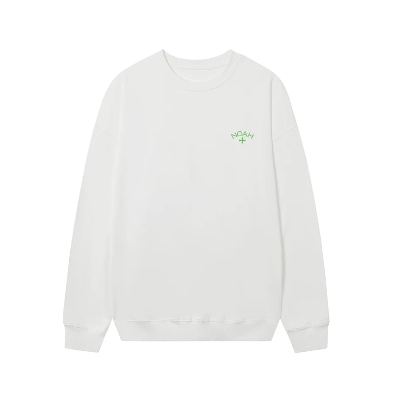 NOAH Green Cross Logo Hoodie