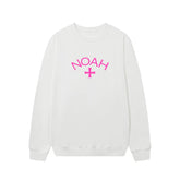 NOAH Pink Cross Graphic Sweatshirt