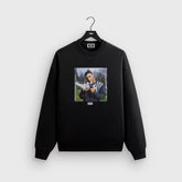 KITH for Mike Tyson Pure Cotton Autumn/Winter Men's Fashion Casual Loose Heavy duty Woolen Circle Neck Hoodie