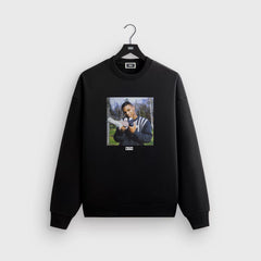 KITH for Mike Tyson Pure Cotton Autumn/Winter Men's Fashion Casual Loose Heavy duty Woolen Circle Neck Hoodie