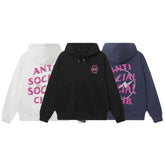 ANTI Socio Socio CLUB ASSC Hiroshi Fujiwara Red Lightning Printed Autumn/Winter Hoodie