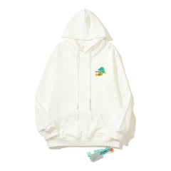 OFF Oil Painting Arrow Hoodie
