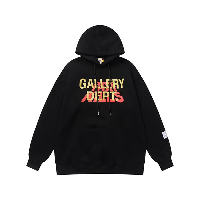 GALLERY DEPT. Hot Stamped Letter Fleece Hoodie