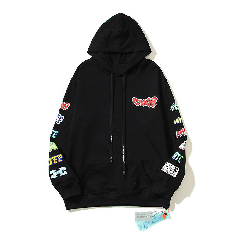 Sticker Arrow Lightweight Hoodie