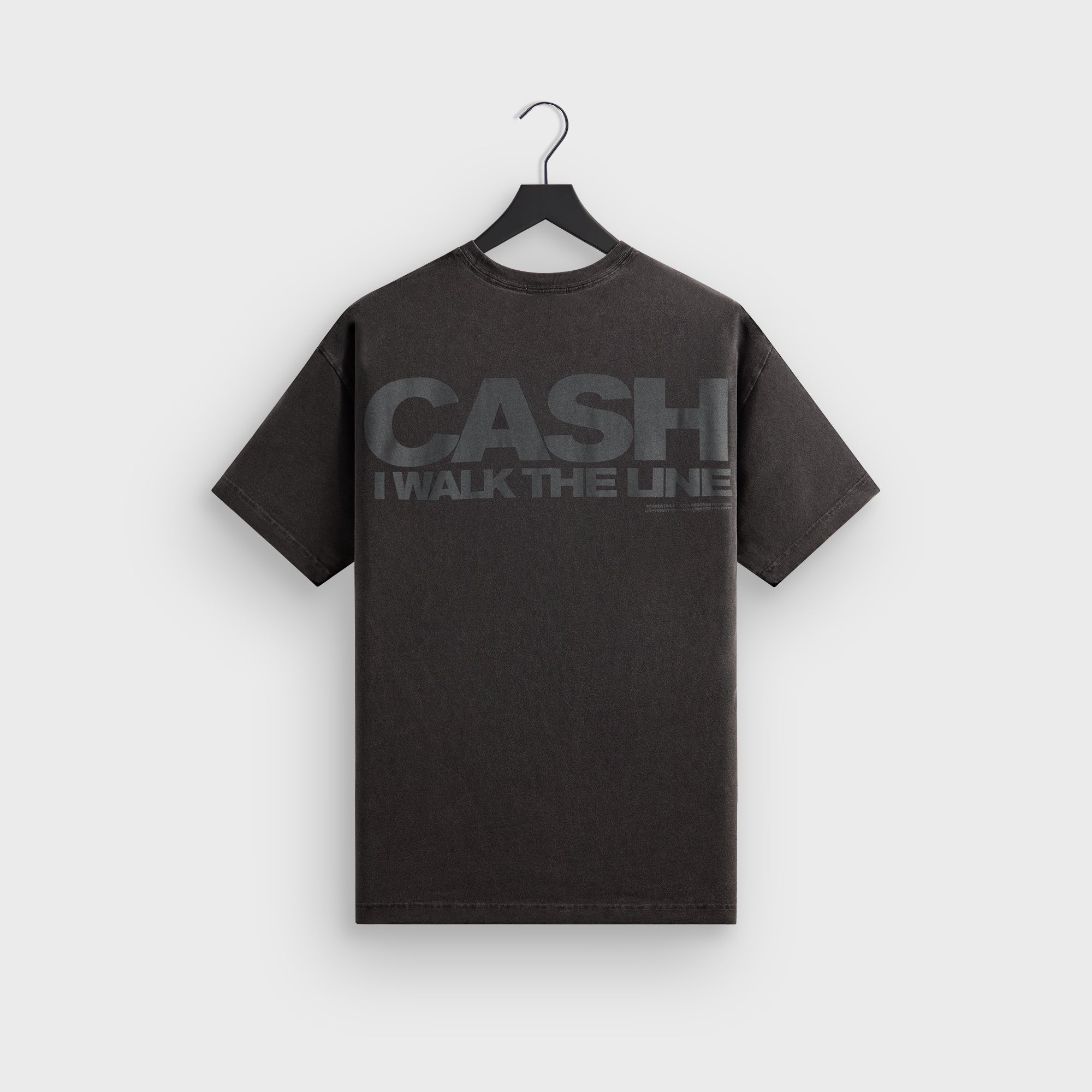Kith Records for Johnny Cash I Walk The Line Vintage Tee - Black