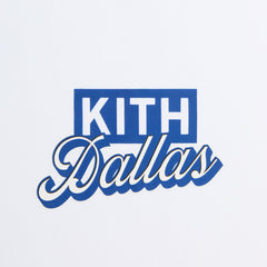 Kith Dallas Classic Logo Tee - White
