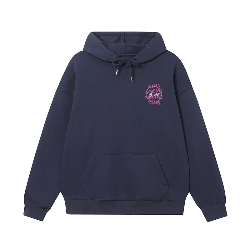 ANTI Socio Socio CLUB ASSC Hiroshi Fujiwara Red Lightning Printed Autumn/Winter Hoodie
