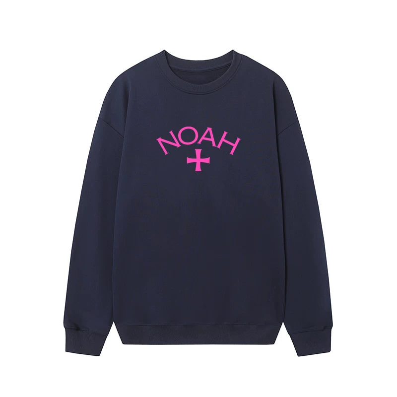 NOAH Pink Cross Graphic Sweatshirt