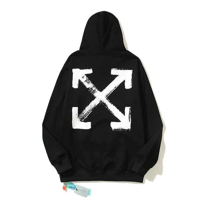 Ink Arrow Graphic Hoodie