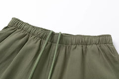 GALLERY Fashion DEPT Letter Logo Printed Retro Shorts Cotton Casual Pants Summer Loose Pentagram Pants