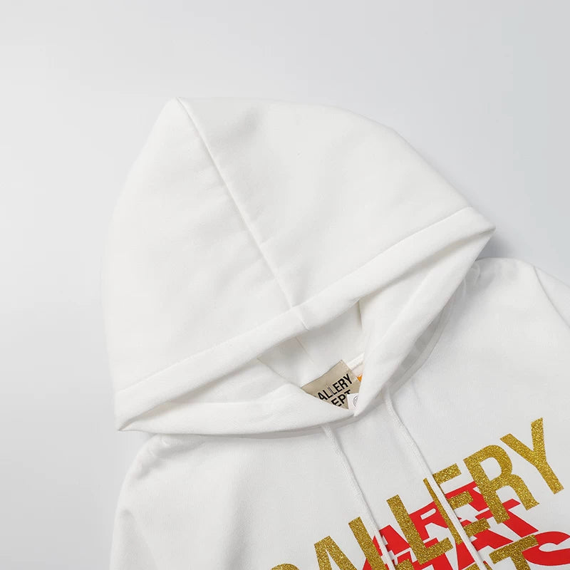 GALLERY DEPT. Hot Stamped Letter Fleece Hoodie