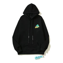 OFF Oil Painting Arrow Hoodie