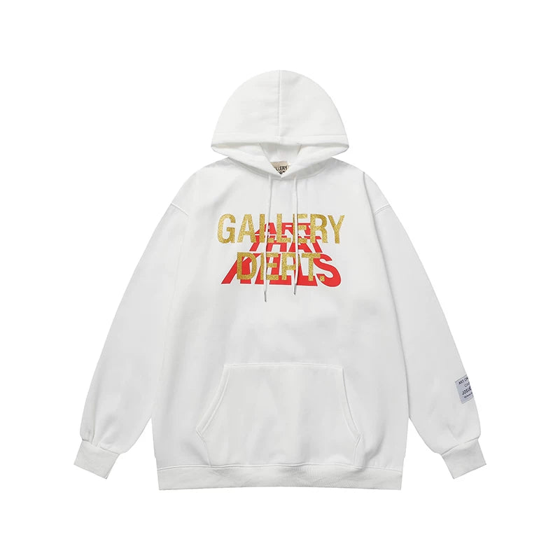 GALLERY DEPT. Hot Stamped Letter Fleece Hoodie