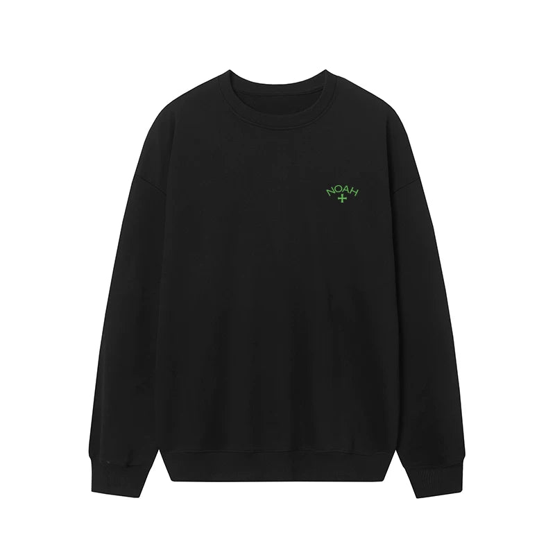 NOAH Green Cross Logo Hoodie
