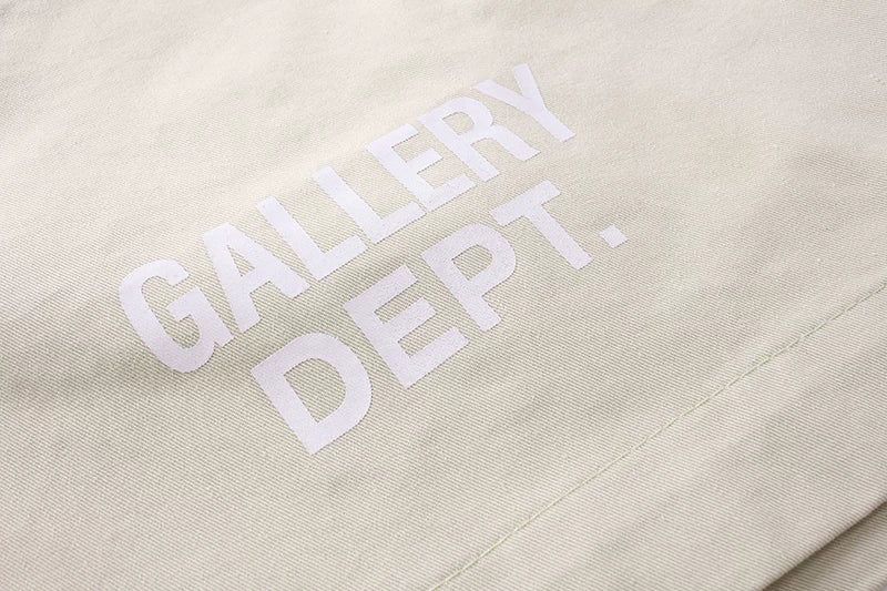 Gallery Trendy Dept Basic Letter Logo Printed Shorts Cotton Casual Pants Summer Loose Pentagram Pants