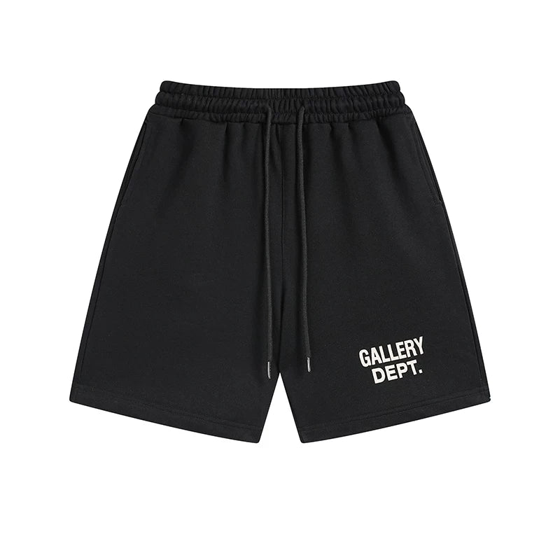 GALLERY Fashion DEPT Letter Logo Printed Casual Shorts Cotton Casual Shorts Summer Loose Pentagram Pants