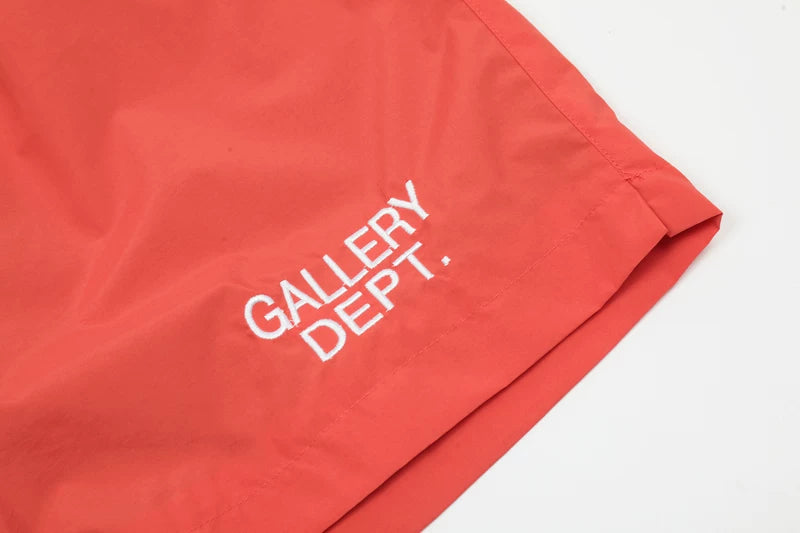 Gallery American Trendy Brand Dept Embroidered Letter Logo Printed Shorts Casual Pants Summer Loose Pentagram Pants