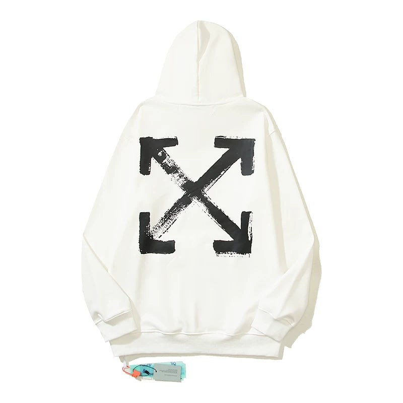 Ink Arrow Graphic Hoodie