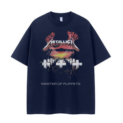 Metallica Vintage Rock Graphic T-Shirt