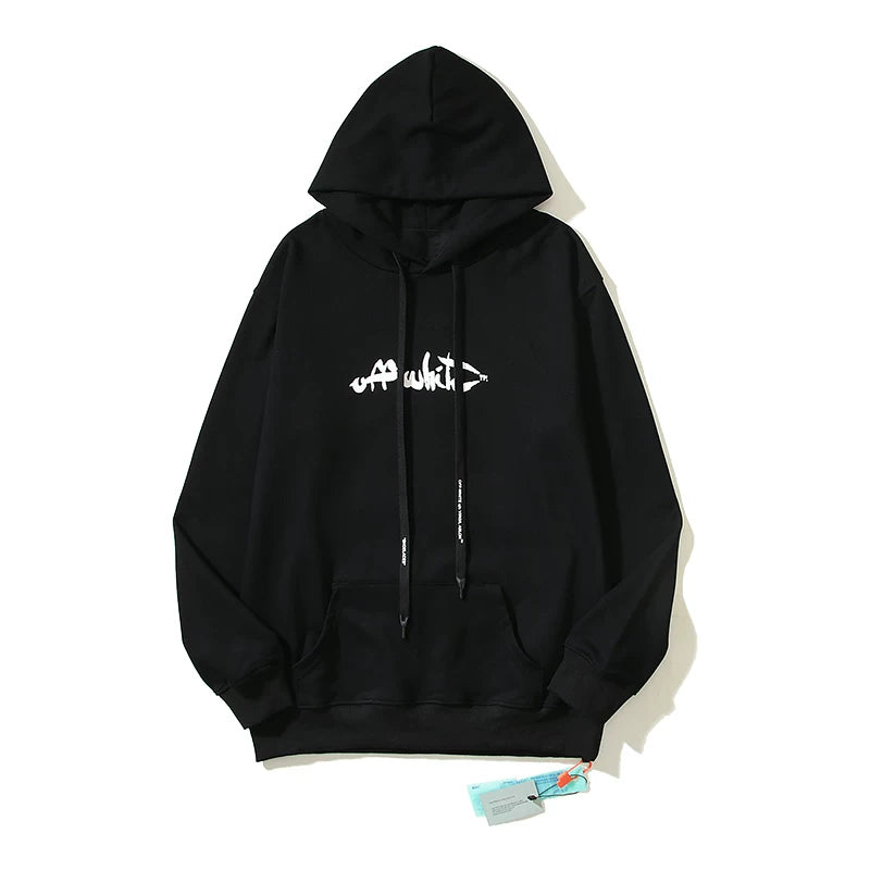 Ink Arrow Graphic Hoodie