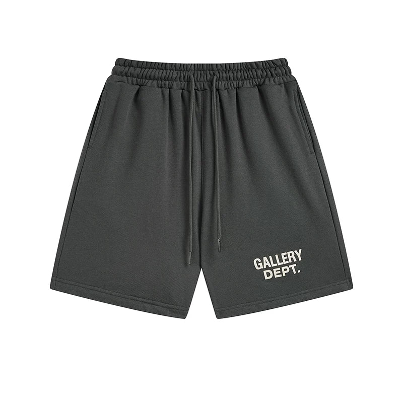 GALLERY Fashion DEPT Letter Logo Printed Casual Shorts Cotton Casual Shorts Summer Loose Pentagram Pants