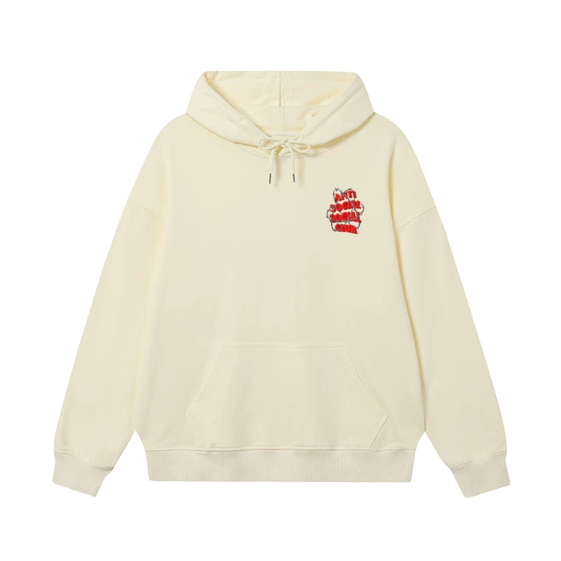 ANTI Socio Socio CLUB ASSC New 3D Thorn Print Men's and Women's Autumn/Winter Hoodie Sweatshirt