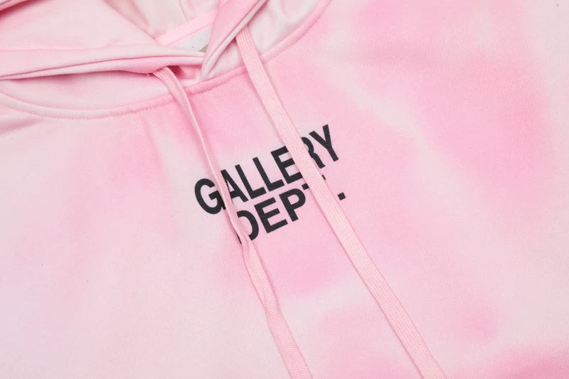 Gallery Dept. Tie Dye Logo Hoodie