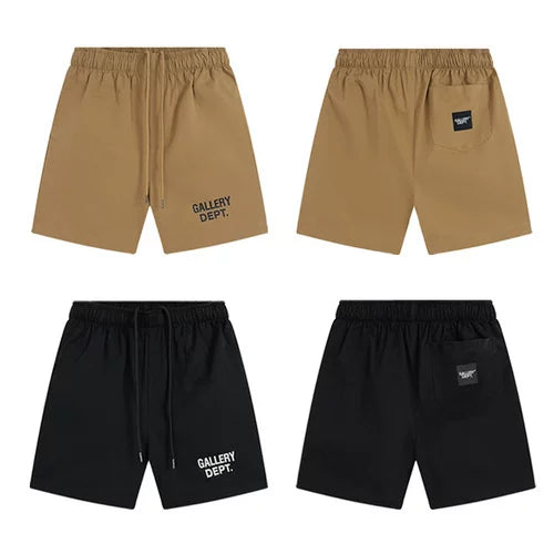 GALLERY Fashion DEPT new letter logo printed shorts pure cotton casual pants summer loose five quarter pants