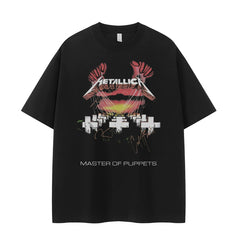 Metallica Vintage Rock Graphic T-Shirt