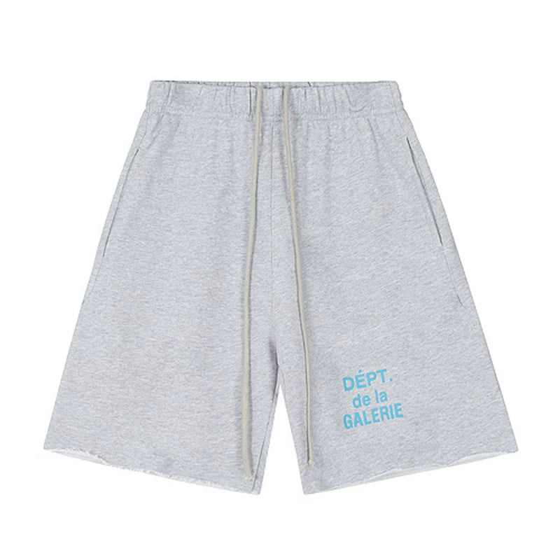 GALLERY American Trendy DEPT Basic Small Letter Printed Casual Shorts Men's and Women's Beach Pants Pentagram Pants