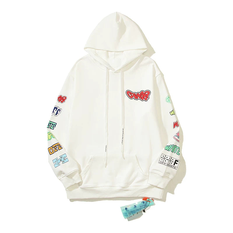 Sticker Arrow Lightweight Hoodie