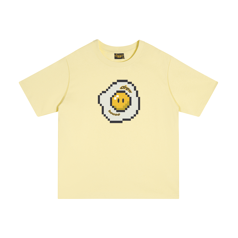 Drew Graphic Short Sleeve T-Shirt, Casual Loose Fit Tee
