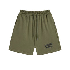 GALLERY Fashion DEPT Letter Logo Printed Casual Shorts Cotton Casual Shorts Summer Loose Pentagram Pants